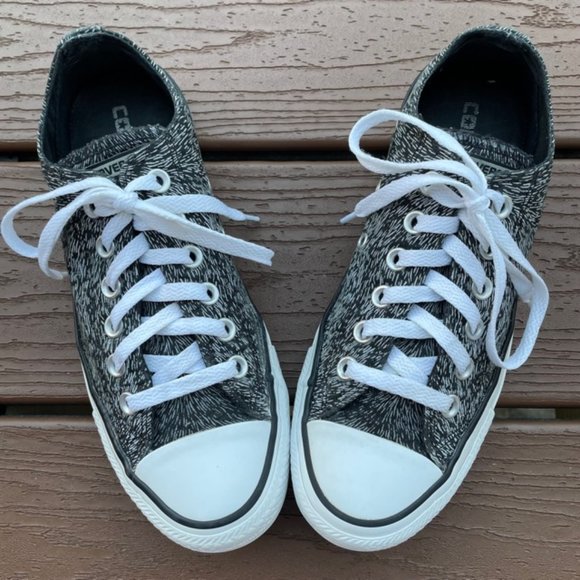Converse All Star Reflective Animal Print Sneakers - Picture 1 of 9